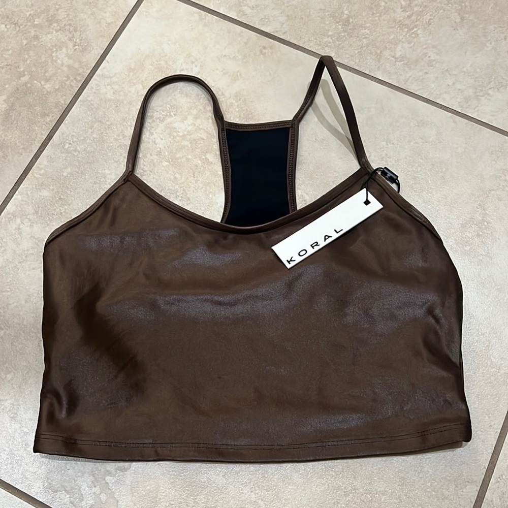 NWOT Koral Leah infinity sports bra